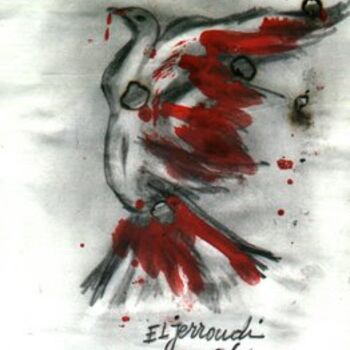 Drawing titled "dessin" by Mohamed El Jerroudi, Original Artwork