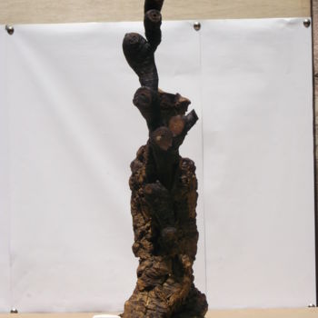Sculpture intitulée "lieges-flottants-16…" par Mohamed El-Yazid Mokrani, Œuvre d'art originale