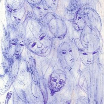 Dessin intitulée "dessin" par Mohamed Chaairi, Œuvre d'art originale