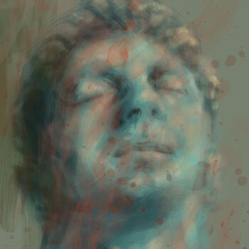 Digital Arts titled "portrait 11" by Arta85, Original Artwork, Digital Painting