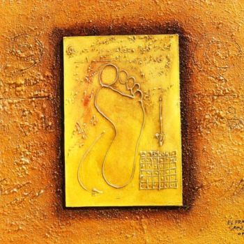 Painting titled "porte bonheur" by Mohammed El Frayji, Original Artwork