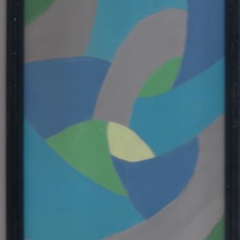 Pittura intitolato "abstrait" da Mohammed Jabar, Opera d'arte originale, Acrilico