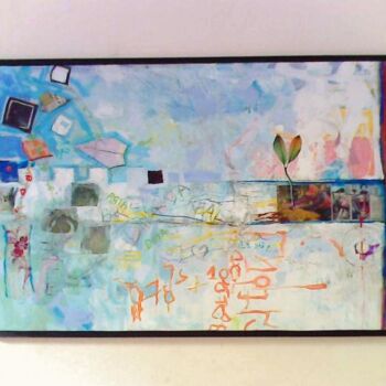 Painting titled "Graffiti 1" by Mohammed Mhmd Baba Bb, Original Artwork
