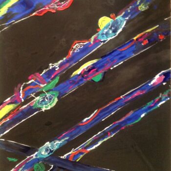 Painting titled "Energy" by Mohammed Rachid Iraqi, Original Artwork
