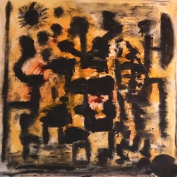 Painting titled "Don Quichotte  dési…" by Mohand, Original Artwork, Acrylic