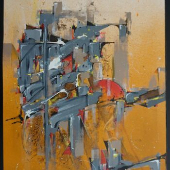 Malarstwo zatytułowany „Eror abstract” autorstwa E.729, Oryginalna praca, Akryl