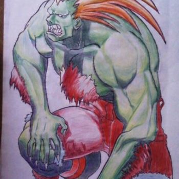 Pittura intitolato "3Blanka..jpg" da M.Arte, Opera d'arte originale