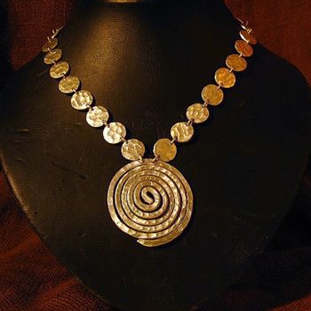 Artigianato intitolato "collana necklace" da Francesco Lucatelli, Opera d'arte originale