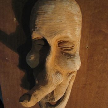 Artigianato intitolato "fingermask" da Francesco Lucatelli, Opera d'arte originale