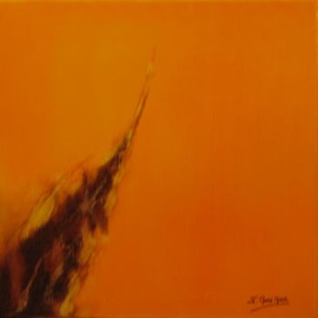 Painting titled "Novembre 2005 - 2" by Jean-Marie Moll, Original Artwork, Oil