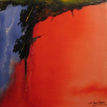 Pintura intitulada "Novembre 2005 - 3" por Jean-Marie Moll, Obras de arte originais, Óleo