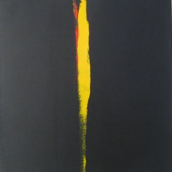Painting titled "Décembre 2012 - 2" by Jean-Marie Moll, Original Artwork, Oil