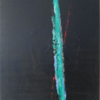 Painting titled "Décembre 2012 - 3" by Jean-Marie Moll, Original Artwork, Oil