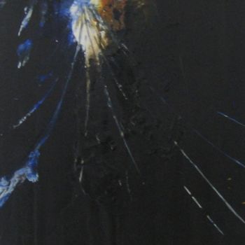 Peinture intitulée "Création d'une étoi…" par Jean-Marie Moll, Œuvre d'art originale, Huile