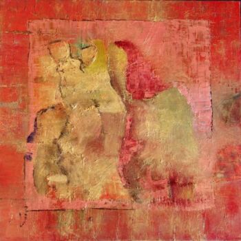 Pittura intitolato "Le rythme social" da Mona Roussette, Opera d'arte originale