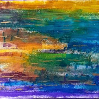 Malerei mit dem Titel "Tableau art abstrai…" von Moni.   K, Original-Kunstwerk, Acryl