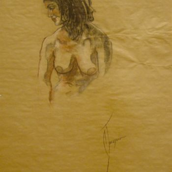 Peinture intitulée "Chiara" par Monica Jacquin, Œuvre d'art originale, Huile