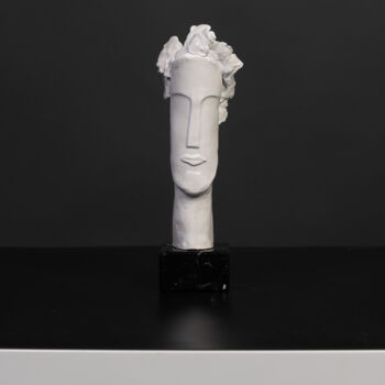 Sculpture titled "BALM" by Monika Hartl, Original Artwork, Ceramics