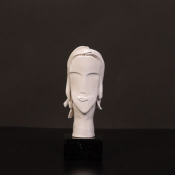 Sculpture titled "ALBA" by Monika Hartl, Original Artwork, Ceramics