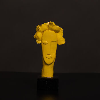 Sculpture intitulée "ALFIO" par Monika Hartl, Œuvre d'art originale, Céramique
