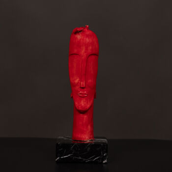 Sculpture intitulée "AMAT" par Monika Hartl, Œuvre d'art originale, Céramique