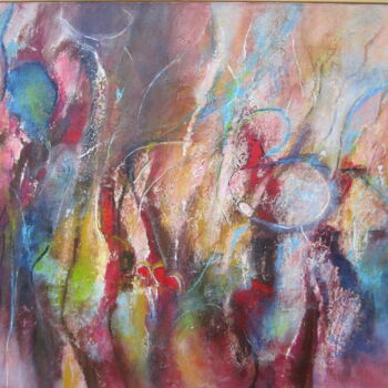 Painting titled "nature-sauvage-2010…" by Monique Chef, Original Artwork, Acrylic