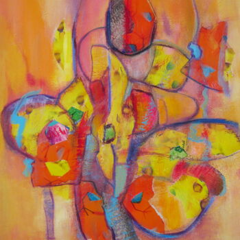 Painting titled "composition6-14.jpg" by Monique Chef, Original Artwork, Acrylic