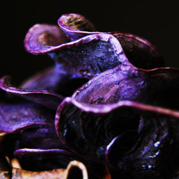Photography titled "Purple Waves 2" by Monique Gray, Original Artwork