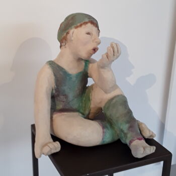 Skulptur mit dem Titel "Lore" von Monique Josié, Original-Kunstwerk