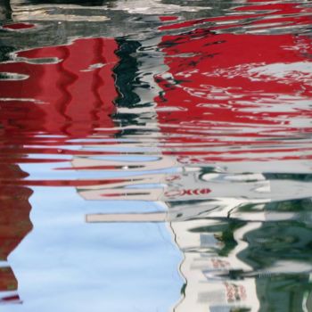 Fotografía titulada "Quand le lac Léman…" por Monique Anna Michel, Obra de arte original, Fotografía no manipulada