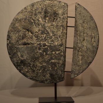 Sculpture intitulée "Effet pierre" par Monique Schoonenburg (MSC), Œuvre d'art originale