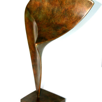 Sculpture intitulée "L'Envol" par Monique Vivian, Œuvre d'art originale, Métaux