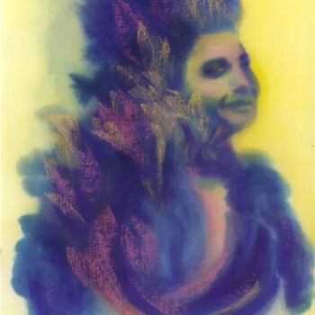 Pittura intitolato "Norma" da Monique Vivian, Opera d'arte originale, Pastello