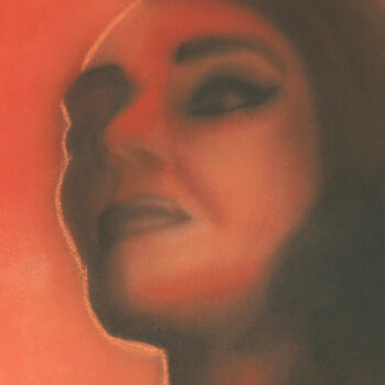 Pintura intitulada "Maria Callas - La T…" por Monique Vivian, Obras de arte originais, Óleo
