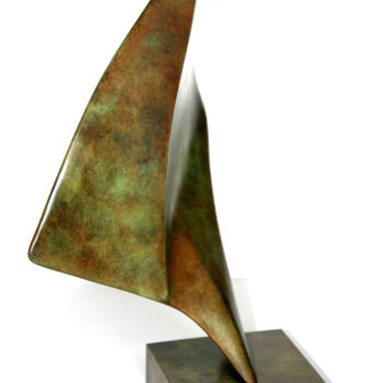 Sculptuur getiteld "L'Elégante" door Monique Vivian, Origineel Kunstwerk, Metalen