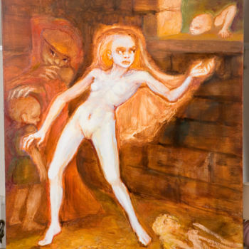 Painting titled "3-11-92x73-lautre-c…" by André Helluin, Original Artwork, Oil