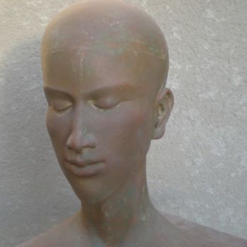 Sculpture titled "" EN SOI "" by Frédérique Montane, Original Artwork, Terra cotta