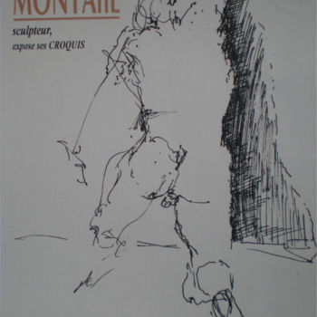 Dessin intitulée "p5090002.jpg" par Frédérique Montane, Œuvre d'art originale