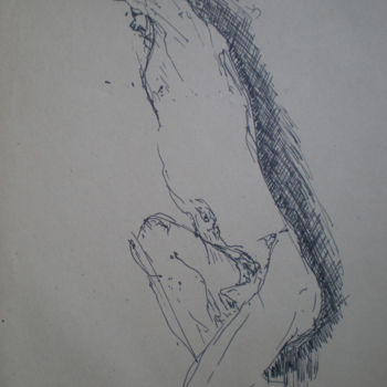 Drawing titled "p5090014.jpg" by Frédérique Montane, Original Artwork, Ink