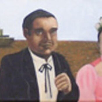 Painting titled "Obligados" by Matías Montero Lacasa, Original Artwork