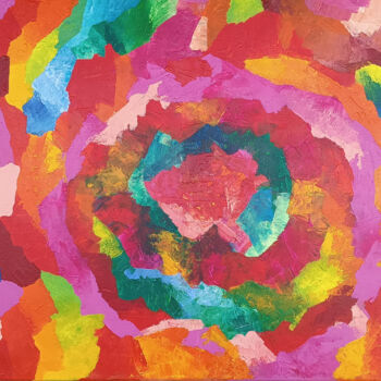 Pintura titulada "Colors" por Montse Barberà Pujol, Obra de arte original, Acrílico