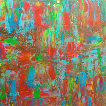 Painting titled "Colour Series 01" by Montse Barberà Pujol, Original Artwork, Acrylic