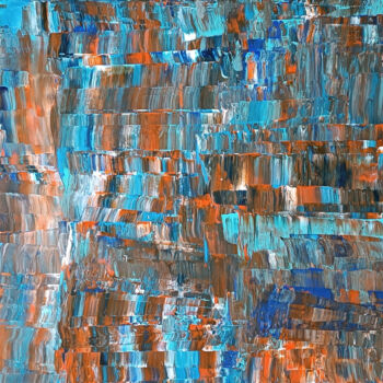 Картина под названием "The Sea" - Montse Barberà Pujol, Подлинное произведение искусства, Акрил