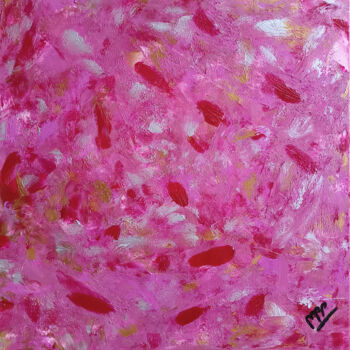 Peinture intitulée "Pink" par Montse Barberà Pujol, Œuvre d'art originale, Acrylique