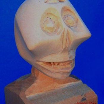 Sculpture intitulée "Tricyclops" par Huber Mike, Œuvre d'art originale