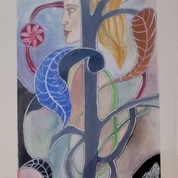 Malarstwo zatytułowany „Primavera” autorstwa Bernadette Mora, Oryginalna praca