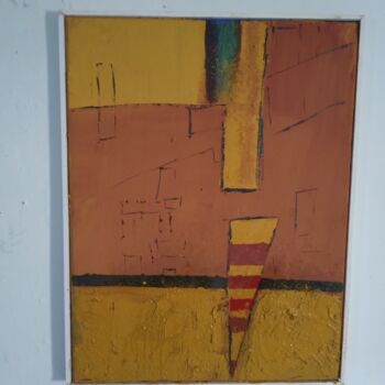 Schilderij getiteld "Espoire" door Morad Zogari, Origineel Kunstwerk, Acryl