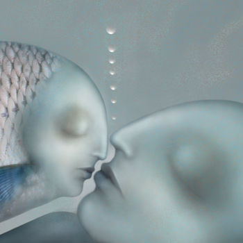 Digital Arts titled "about love" by Svetlana Bobrova, Original Artwork, 2D Digital Work