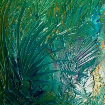 Schilderij getiteld "VERDURE" door Moreau Franck Didier, Origineel Kunstwerk, Olie