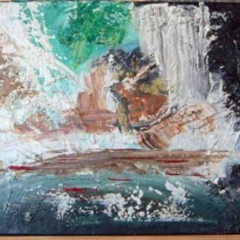 Painting titled "Le passage" by Morena, Original Artwork